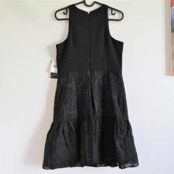 Aidan MATTOX jacquard cocktail dress lace 4 nwt party - Picture 3 of 13
